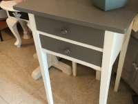 Two drawer side table