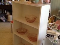 White Book shelf
