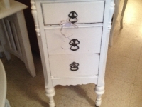 Three drawer side table