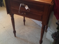 Sweet two drawer drop leaf