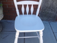 Vintage white chair