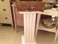 White Pedestal