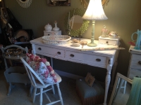 Shabby Chic Vanity or Writing Desk