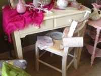 Fun white desk