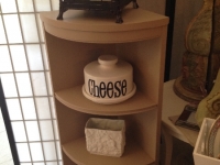 Corner book-shelf