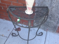 1/2 moon plant stand 