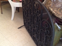 Fireplace screen