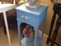 Sweet blue vintage table