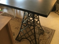 Fun Metal Table !  Think Paris !
