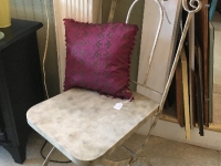 Vintage iron chair