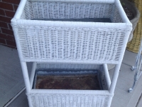 Wicker planter