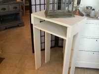 Fun tall vintage plant stand / side table
