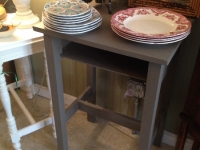 Vintage gray table