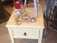 Sweet vintage yellow table