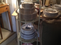 three tier shelf