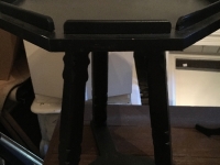 Vintage small black table