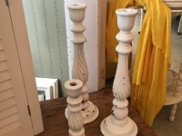 Rustic candle sticks