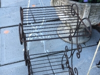 two tier plant stand