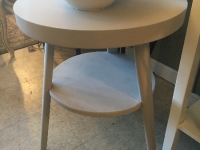 Mid century modern gray side table