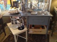 Fabulous Grey Industrial Chic Bar