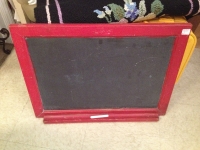 Vintage chalkboard