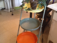 Vintage fun plant stand
