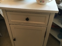 White Cabinet - vintage and sweet