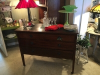 Vintage three drawer server