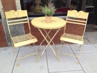 Metal Bistro set