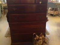 Vintage Mahogany five drawer