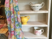 Cool white washed shelf