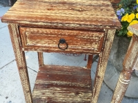 Rustic side table