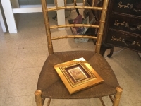 Fabulous mid century gold chair