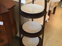 Vintage Mahogany Pie Stand