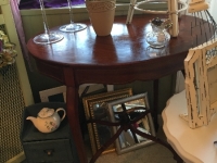 Vintage inlay table