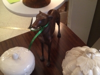 Bronze dog