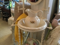 Vintage pitcher and bowl
