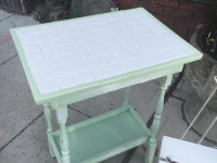 Great green shabby table