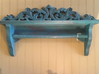 Vintage towel / shelf