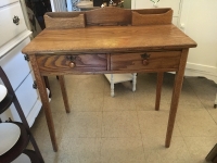 Vintage oak writing desk