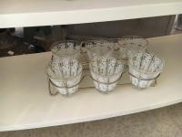 Mid century bar ware