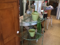 Metal plant stand / corner shelf