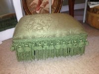 green-footstool