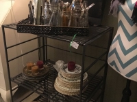 Metal shelf