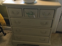 three over three drawer small side table