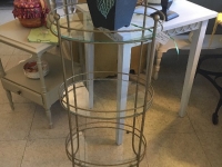 Metal three tier