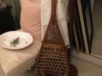 Vintage snow shoes