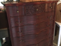 Gorgeous antique mahogany chest