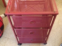 red-basket-storage
