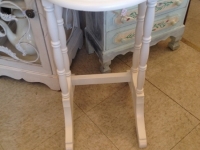 small-white-round-table